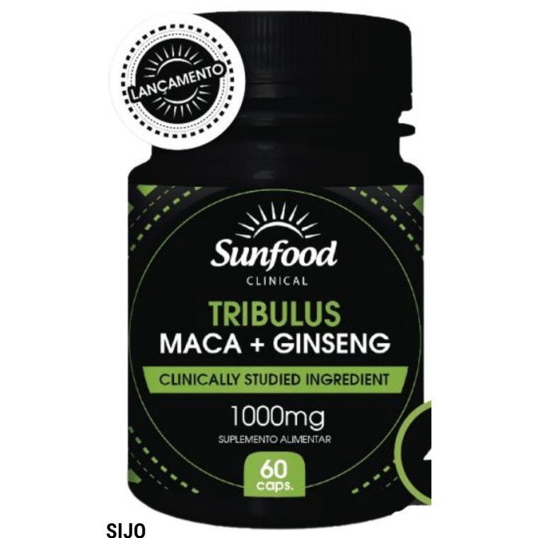 ARMAZEM FAZENDA PRODUTOS NATURAIS Tribulus + Maca + Ginseng 60 Caps